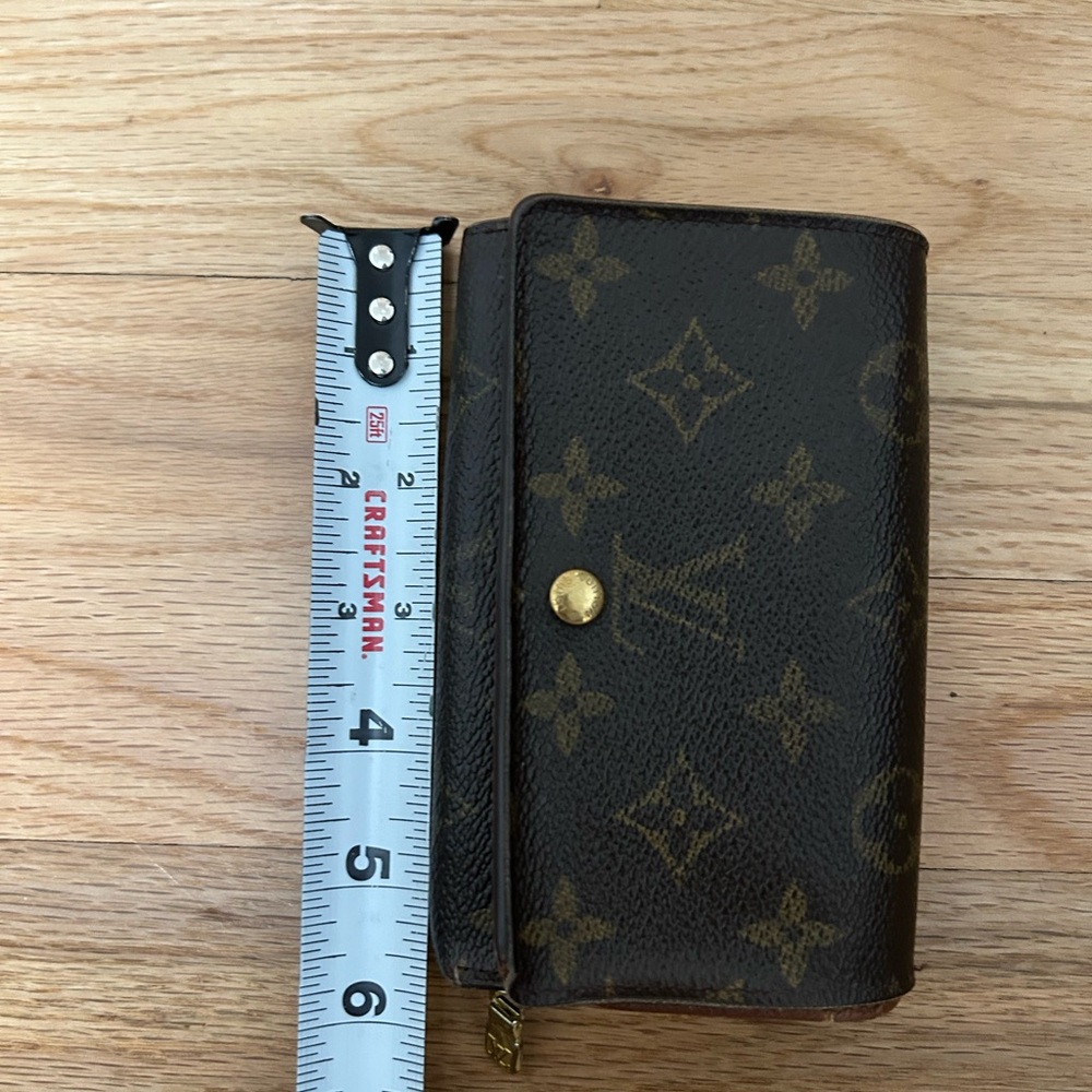 Louis Vuitton Dark Brown Monogram Wallet Tresor Trifold -‎ Rehab - Picture 8 of 9